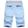 Men's Shorts Summer Casual Fashion Style Boardshort Bermuda Male Drawstring Elastic Waist Breeches Beach