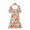 Off Shoulder Ruffle Mini Jurk Dames Backless Sexy Strand Stijl Bodycon Es Ruched Summer Vestidos 210531