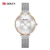 Luxury Brand Lady Crystal Watch Donna Casual Dress Bracciale Orologi Curren Reloj Mujer Orologio da polso al quarzo Relogio Feminine Q0524