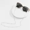 Минималистский стиль Balck Bead Eyeglass цепи Очки для чтения Очки для чтения цепные женские аксессуары Солнцезащитные очки Удерживайте орехи