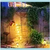Patio, Garden Home & Gardengarden Decoration Outdoor Star Type Shower Art Light Gardening Lawn Lamp Solar Led Decor Decorations Drop Deliver