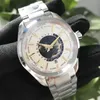 أزياء رجال مشاهدة World Time 007 Men Automatic Watches Mechanical Mosty Men's Watch Steel Wristwatches