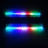 100 sztuk Pełny kolor DC5V / DC12V 12mm WS2811 IC RGB Moduł LED String Zielony Drut Wodoodporny IP68 Cyfrowe Pixel Light Moduły hurtowe