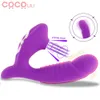 yutong G Spot Dildo Vibrator Clit Sucker with 10 Powerful Modes Oral Sucking Adult nature Toys for Women Clitoris Stimulator Couples Fun