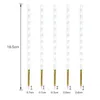 Nail Brushes 5 Pcs/Set Art Soft Silicone Pen Embossing Modeling Dotting Brush UV Gel Polish Carving Design Painting Professional Tools