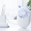 1Gadgets Draagbare Oplaadbare USB Opladen Cool Verwijderbare Handheld Mini Outdoor Fans Pocket Folding Fan Party Gunst