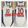 10 Jon Robert J.R. Holden CSAK TEAM RUSSIA Vintage Throwback Basketball Jersey Chemises cousues Ncaa XS-6XL