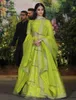 Vestido 2 En 1Green Indian Sally Wedding Dresses lemon Appliques Beaded Arabic Dubai Bridal Gowns Robe De Soirée De Mariage