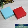 Confezione regalo 20 pezzi Scatola di carta di colore rosso blu Sapone fatto a mano Imballaggio di gioielli/torte/caramelle Confezione di cartone1 Prezzo di fabbrica design esperto Qualità Ultimo stile