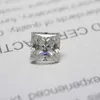 Princesa corte 7x7mm 1.88cts d vvs1 moissanite diamante pedra quadrado forma branca precedia solta H1015