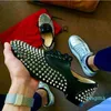 أحذية الرجال الفاخرة أعمال Oxford Spikes فستان شقق Oxfords حفل زفاف غير رسمي