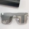 Designer New Sunglasses 0201 Occhiali da sole monopezzo da uomo e da donna design di alta qualità moda occhiali di lusso tempio con scatola da cintura di protezione UV per club party lettera B