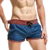 SEOBEAN Short en maille doublé pour hommes Summer Run Short Cortos Hombre Pantalones Poche Casual Sweat Doublure Résille Sécurité 210629