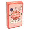 Kawaii Tarot 78 Card Deck of Magic و Cute Book Diana Lopez ميزات تصميم الحلو الباستيل اللون كاواي جامعي على حد سواء