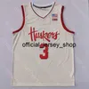 2020 New Nebraska Cornhuskers College Basketball Jersey NCAA 3 Cam Mack Tous Cousus et Broderie Hommes Jeunesse Taille