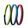 24 cm Hidroschesis Joga Zespoły do ​​włosów Miękkie Kobiety Męskie Sporty Plecione Opaski Anti-Slip Girls Weave Hoop Dwuwarstwowa Warstwa