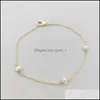 14k weinlesegoldcharmearmband