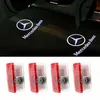 4 Stuks Led Auto Deur Licht Voor Mercedes Benz W212 W205 W213 C204 W166 Ml Gl Glc Gle Gls amg Logo Welkom Licht Lamp Nieuwe Aankomen Auto