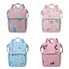 Moda Bebê Fralda Bolsas Grande Capacidade Bag Papel Impermeável Mummy Pack Maternidade Travel Mochila Bolsa de Enfermagem para Mãe