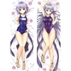 Funda de almohada Mxdfafa Japón Anime Fatestay Night Cover Cubre Dakimakura 3D Ropa de cama de doble cara Abrazando el cuerpo Funda de almohada 8983324