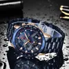 LIGE 2021 New Fashion Mens orologi impermeabili con acciaio inossidabile Top Brand di lusso sport cronografo orologio al quarzo da uomo Relogio Masculino