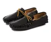 High Quality Leather Men Shoes Soft Moccasins Loafers Fashion Flats Comfy Driving Shoe