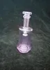 21 anos garrafa cfl roxa opala carta ou pico dois tipos cachimbo de vidro dab rig cachimbo para fumar, tomada de fábrica bem-vindo ao pedido