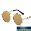 Lunettes de soleil rondes pour hommes de marque de luxe Designer Cool Trend Vintage Punk Gothique Lunettes de soleil Shades For Men Women Classic Unisex Factory price design expert Quality