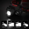 COB LED Fishing Headlamp 18650 Battery Flashlight Head Lamp Torch Camping Headlight Head Light