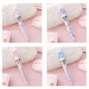 Penne a sfera 4PCS 10 colori Cute Animal Mermaid Pen Farfalla Roller Ricarica colorata Cancelleria Regalo Forniture per ufficio scuola