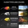 Photochromic UV400 Cycling Sunglasses Outdoor Sport Multi-lens Men Mountain Bicycle Riding Goggles Eyewear