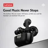 Orijinal Lenovo LP1S TWS Kulaklık Kablosuz Bluetooth 5.0 Kulaklıklar Su Geçirmez Spor Kulaklıklar MIC ile Gürültü Azaltma Kulaklıklar