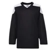 Maillots de hockey sur glace vierges pour hommes chemises de hockey de pratique en gros de bonne qualité 014