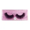 3D Falso pelashet Handmade Natural Olhando Messy Cross Wispy Longo Espesso Lashes Falsos 1 Par / Set