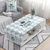 Table Cloth Modern Geometric Linen Rectangle Storage Living Room Sofa Coffee Side Dining Dustproof Cover Tablecloth Tapete