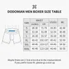 5 Pz / lotto Boxer lunghi Boxer da uomo per uomo Cotone Morbido traspirante Biancheria intima da uomo Boxer da uomo Uomo U-convesso Taglia USA S M L XL XXL 210730