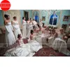 Guanti lunghi da ballo per feste Mariage bianco/nero/rosso dito in raso Boda Opera per accessori da sposa