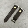 Top Designer Luksusowe paski na prezenty dla Apple Watch Band 42 mm 41mm 45mm 44 mm iwatch 1 2 3 4 5 6 7 7 7 7 7 7 7.