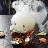 7pcs skull decanter القدح مضحك نبيذ كوب النظارات الشفافة أدوات المائدة الكريستال مع أكواب رؤوس لقطة لويسكي 210326