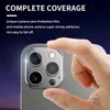 500pcslot arrière-caméra arrière-caméra Temperred Glass Protector pour iPhone 13 12 Mini 11 Pro Max Gals Film Screot Protect3717689