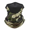 Camouflage solide Bandana Buffs cou guêtre bandeau cyclisme pêche cagoule masque écharpe multifonctionnel extérieur chapeaux casquettes masques