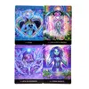 Помимо Lemuria Oracle Card Tarot Cards PDF Руководящие гадание Палуба Развлечения Partys Настольная игра Поддержка оптом 56 шт.