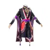 Genshin impact scaramouche cosplay kostuum cosplayonsen balladeer Halloween -outfit volledige set y0903
