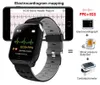 Män Kvinnor Elektrokardiogram Smartklocka EKG PPG Fitnessarmband Blodtryck Puls Sömnmätare Sportklocka Hälsa Armbandsur För Android IOS Klockor