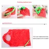 Storage Bags 1pc Est High Qulity Cute Foldable Fashion Eco Nylon Handbag Reusable Cleaning Bag Strawberry Shopping Tote