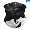 Rowerowe czapki maski 3D bezproblemowy wszechświat galaxy Balaclava magiczna maska ​​maska ​​szyja szalik rurka bandana gwiazda cyfrowa opaska na głowę menu wome