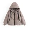 Winter coat Thick Warm Hooded Parkas Coat Women winter Jacket Outwear Female Casual Loose Korean Overcoats 210521