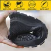 Safety Shoes Men's Anti-smashing Anti-piercing Protection Security Work Summer Breathable Deodorant Non-slip 211217