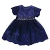 Lively Kids Toddler Baby Girl Princess Back Bow Sequins Wedding Party Tutu Dress Q0716