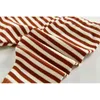 Autumn kids leggings Candy Color boy and girl Baby Pants Infant Striped Cotton 210515